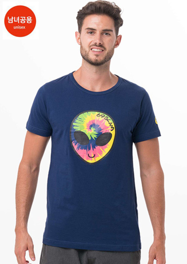 남여공용 트래블러(잉크 네이비) 디앤에이 티셔츠